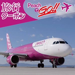PeachでGo!!旅行クーポン(15,000円分)