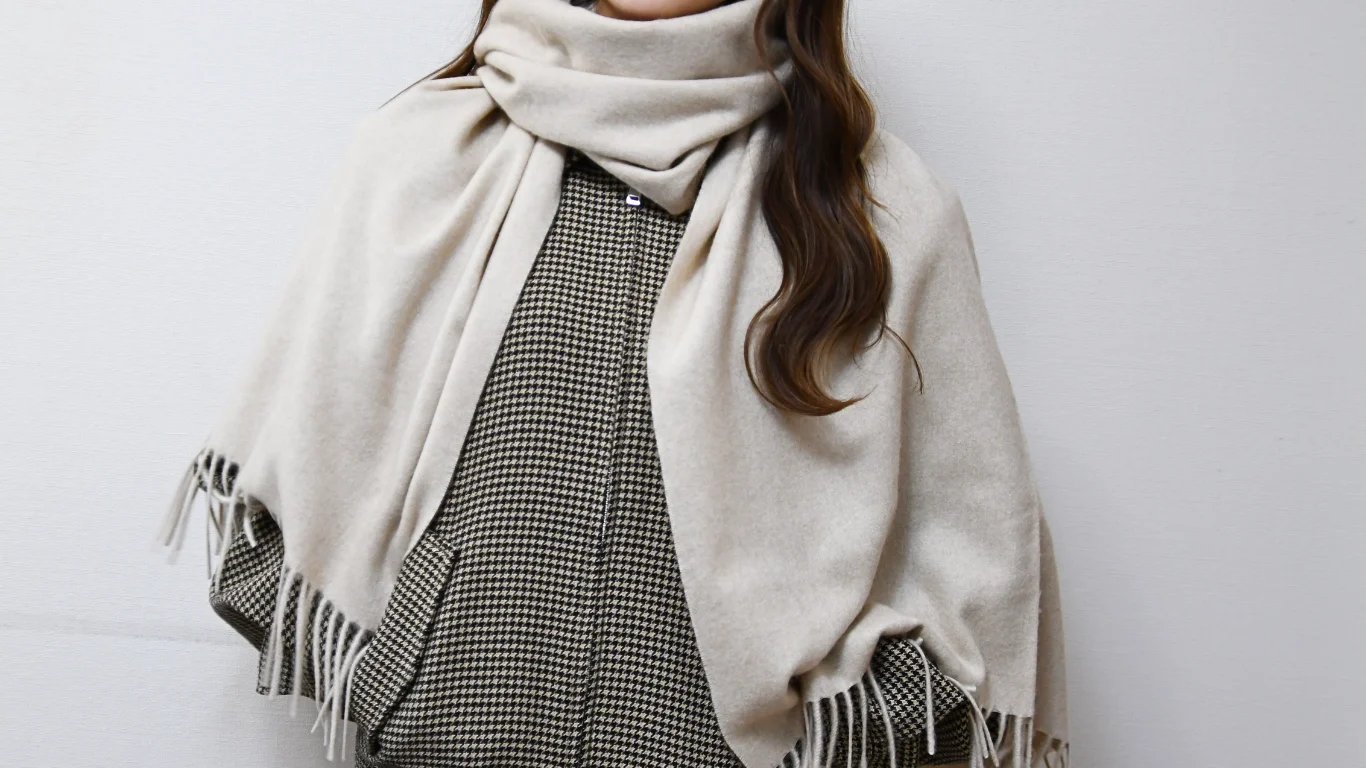 Noble Fibre カシミヤストール