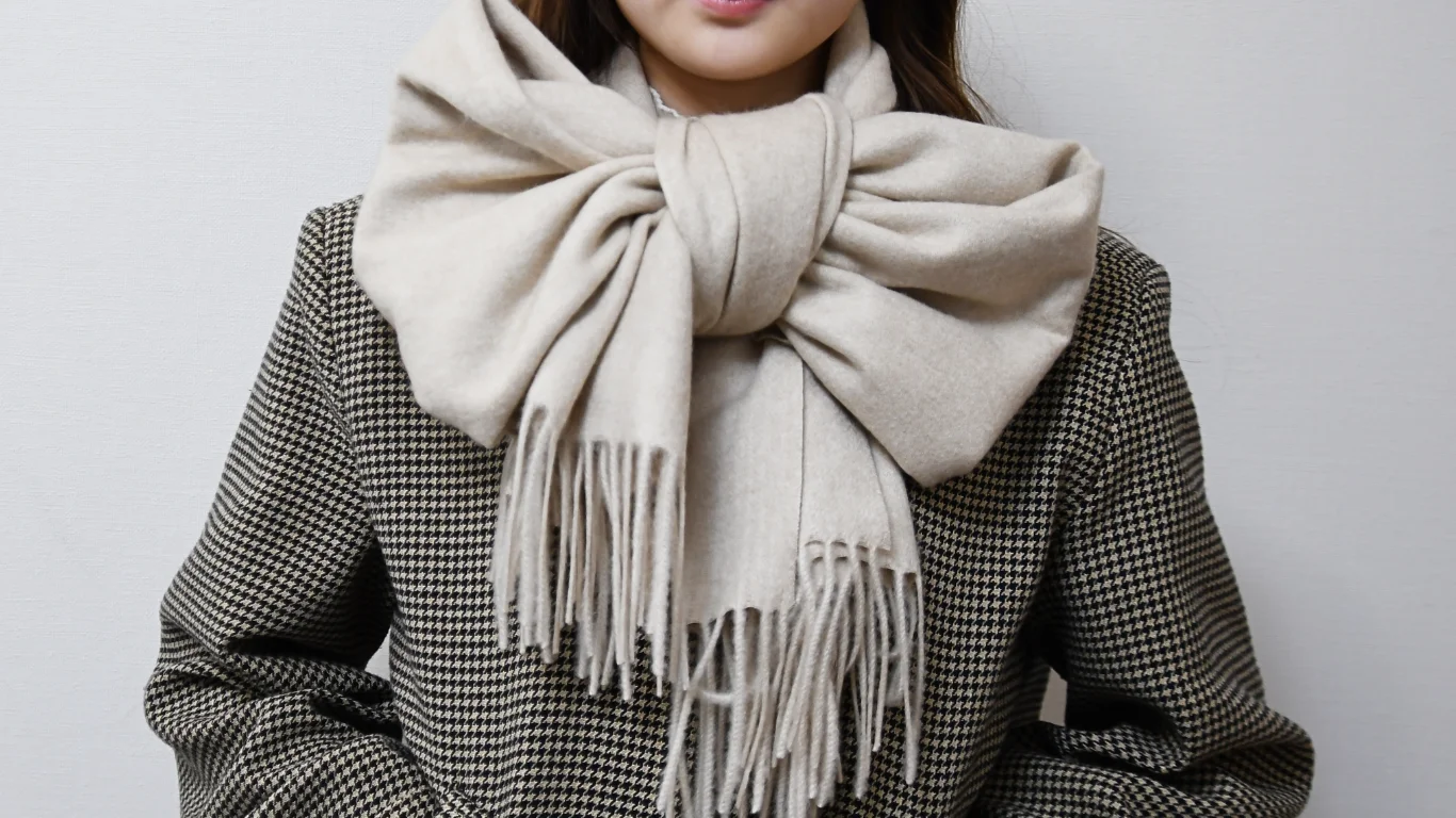 Noble Fibre カシミヤストール